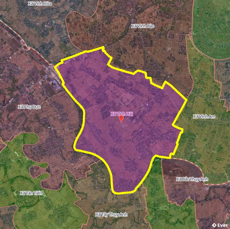 Bản đồ xã Vĩnh Hải, Hải Phòng sau sáp nhập