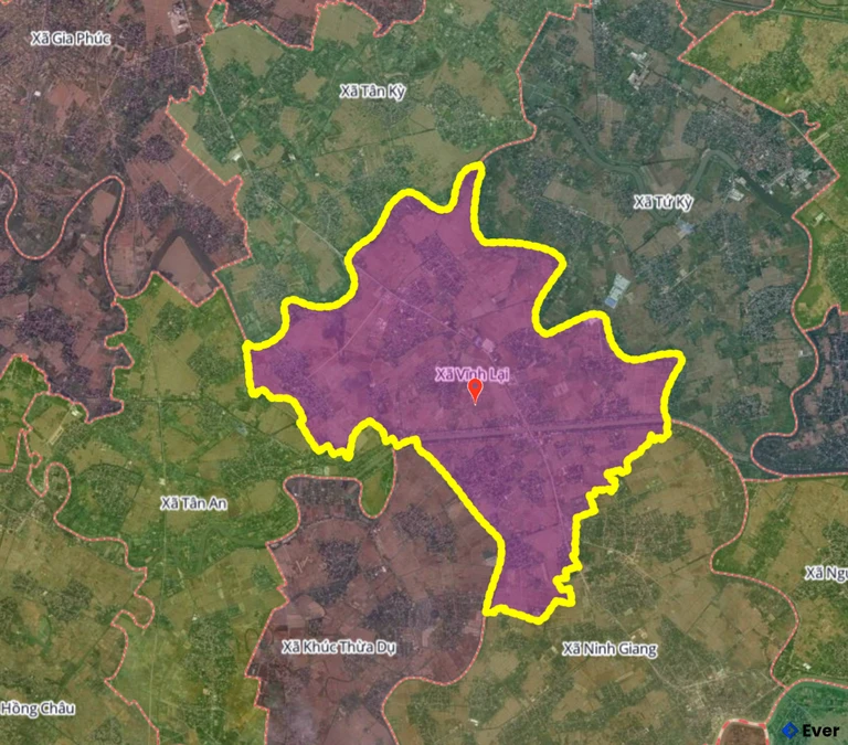 Bản đồ xã Vĩnh Lại, Hải Phòng sau sáp nhập