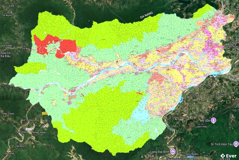 Bản quy hoạch Huyện Đại Lộc
