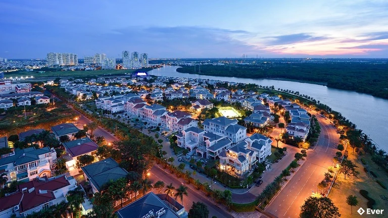 Các biệt thự tại Khu đô thị Phú Mỹ Hưng