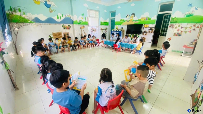 Các tiện ích công cộng như trường học được xã Phú Riềng chú trọng xây dựng hợp lý