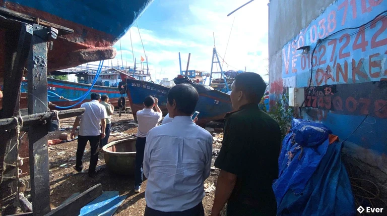 Cảng cá phường Hoài Nhơn