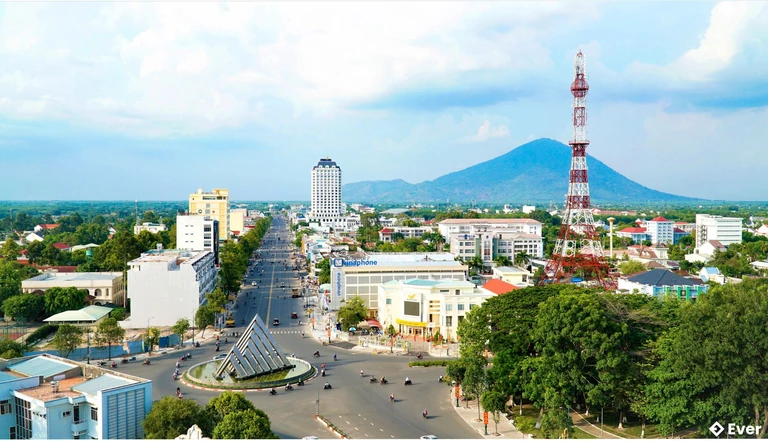 Cảnh quan thành phố Tây Ninh ngày nay