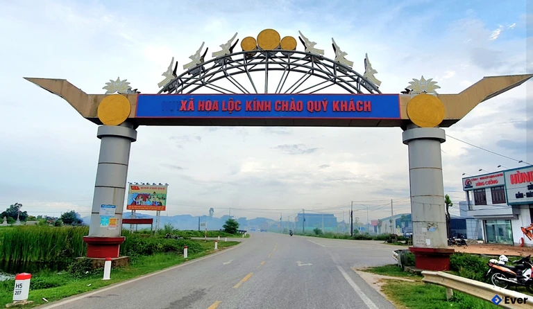 Cảnh quan xã Hoa Lộc