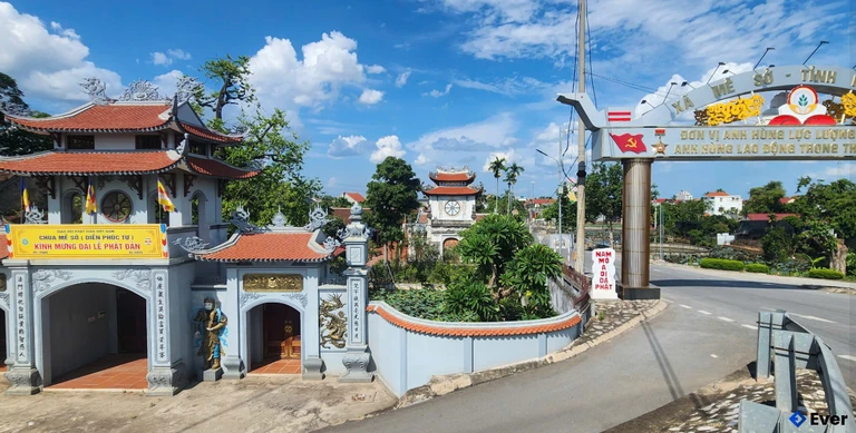 Cảnh quan xã Mễ Sở