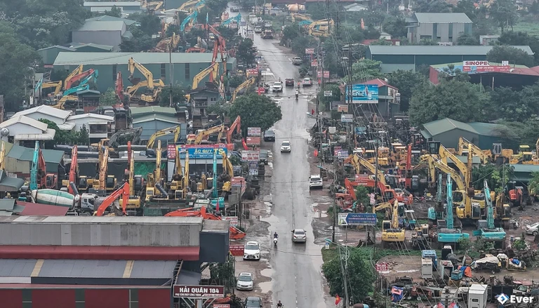 Chợ ô tô Tề Lỗ tại xã Tề Lỗ