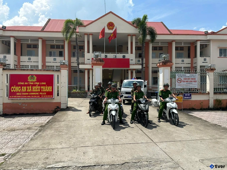 Công an xã Hiếu Thành, tỉnh Vĩnh Long