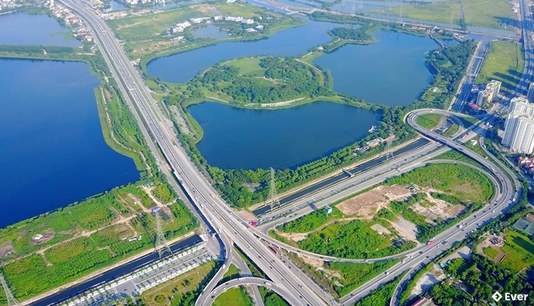 Công viên Yên Sở - Không gian xanh hiện đại bậc nhất thủ đô