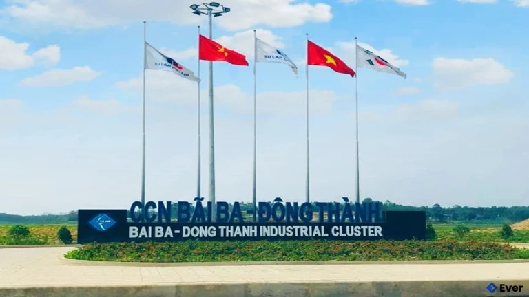 Cụm công nghiệp Bãi Ba, xã Đông Thành
