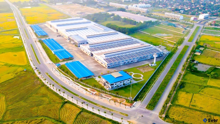 Cụm công nghiệp Nam Hồng có tỷ lệ lấp đầy trên 82%