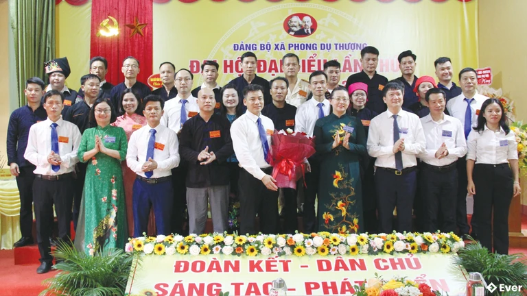 Đại hội đại biểu lần thứ I tại xã Phong Dụ Thượng