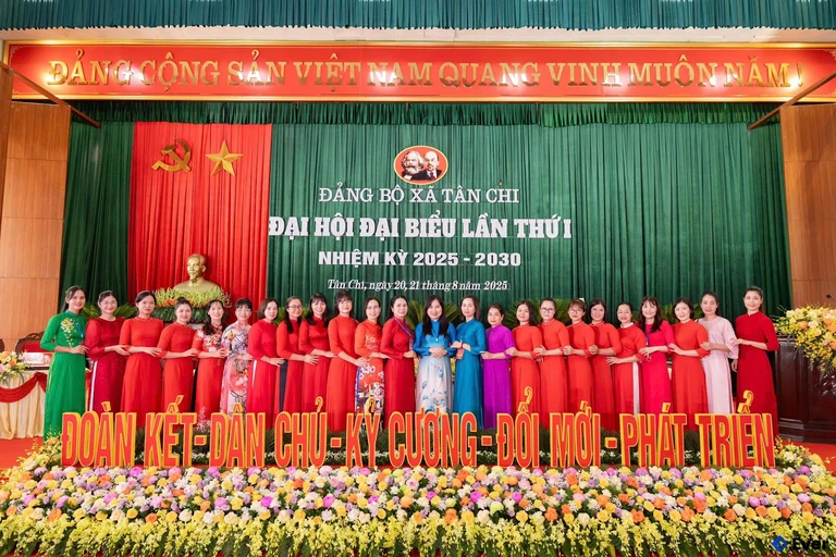 Đại hội đại biểu lần thứ I tại xã Tân Chi