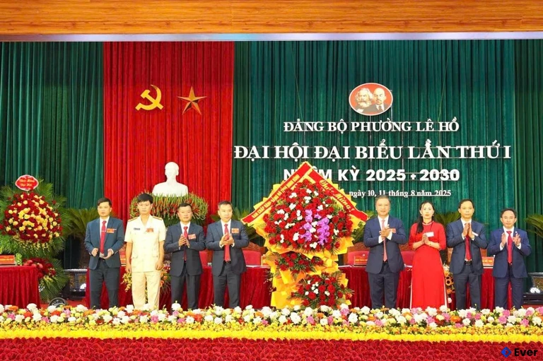 Đại hội đại biểu lần thứ nhất được tổ chức thành công tại phường Lê Hồ sau sáp nhập