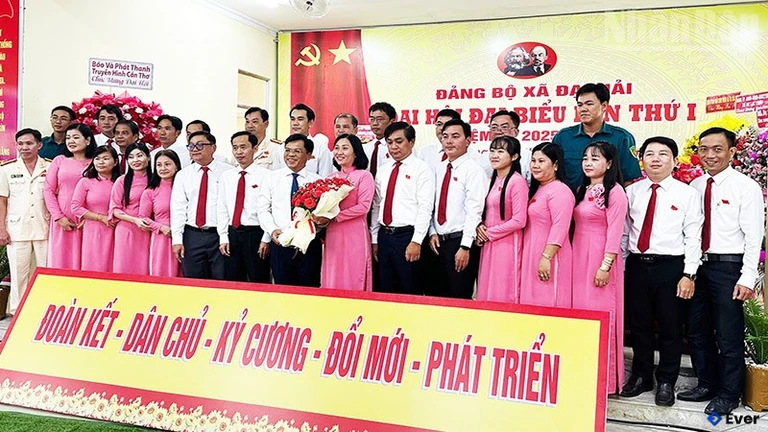Đại hội đại biểu lần thứ nhất tại xã Đại Hải