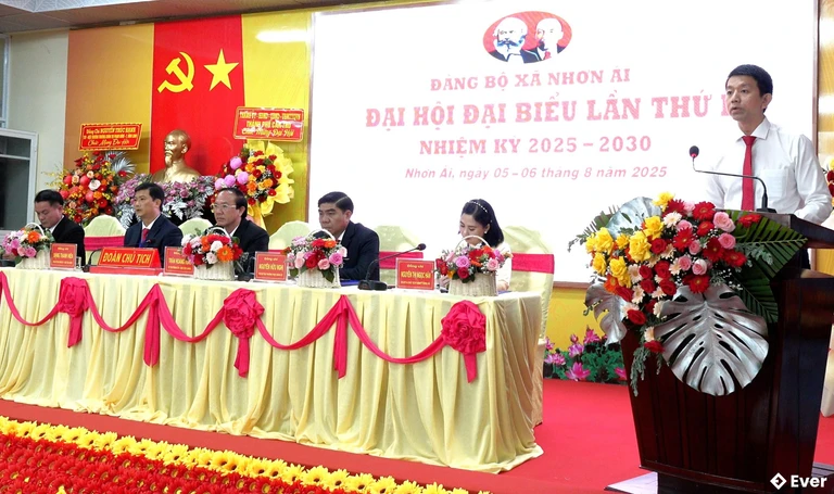 Đại hội đại biểu lần thứ nhất tại xã Nhơn Ái