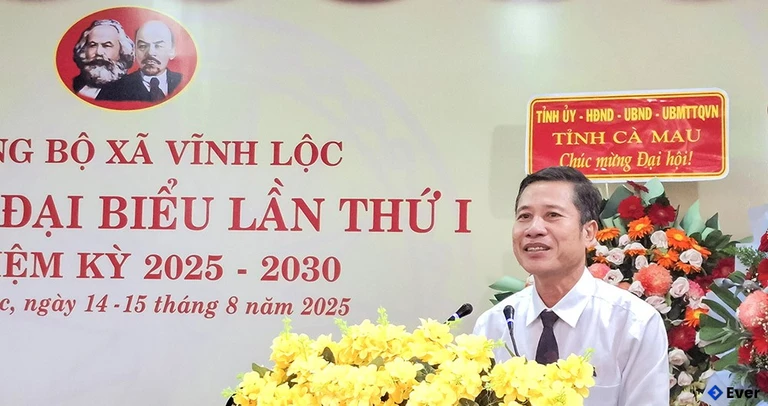 Đại hội đại biểu lần thứ nhất tổ chức tại xã Vĩnh Lộc sau sáp nhập