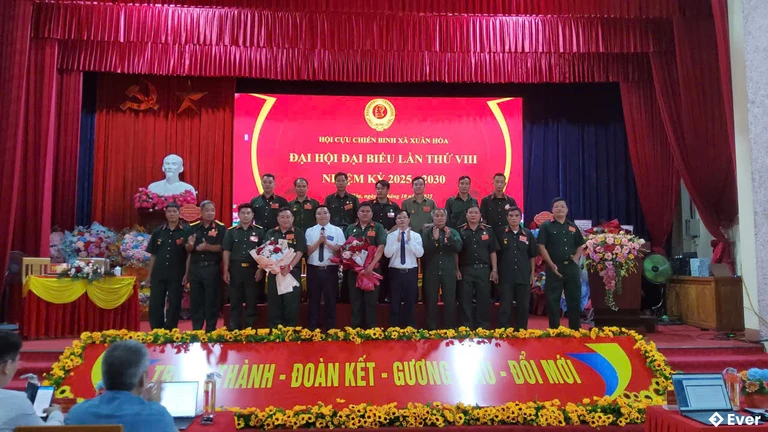 Đại hội đại biểu lần thứ VII tại xã Xuân Hòa