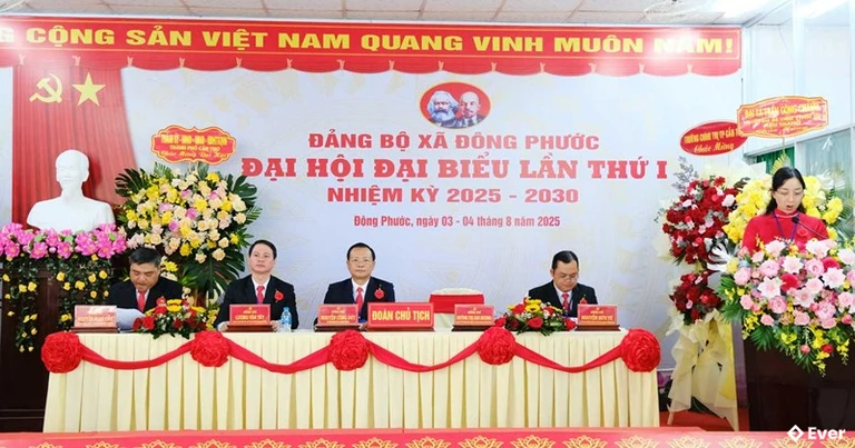 Đại hội đại biểu xã Đông Phước, Cần Thơ