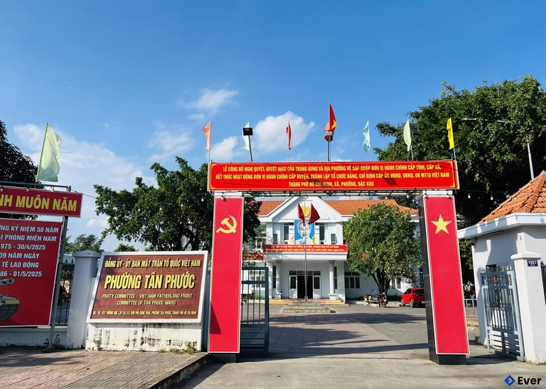 Đảng ủy - UBMTTQ phường Tân Phước