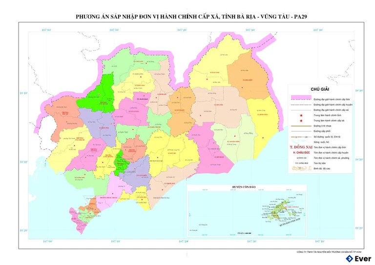 Danh sách các xã phường tỉnh Cà Mau sau sáp nhập