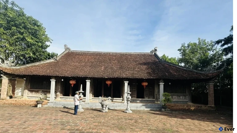 Di tích lịch sử cấp quốc gia đình làng Đình Trung được tu bổ, tôn tạo