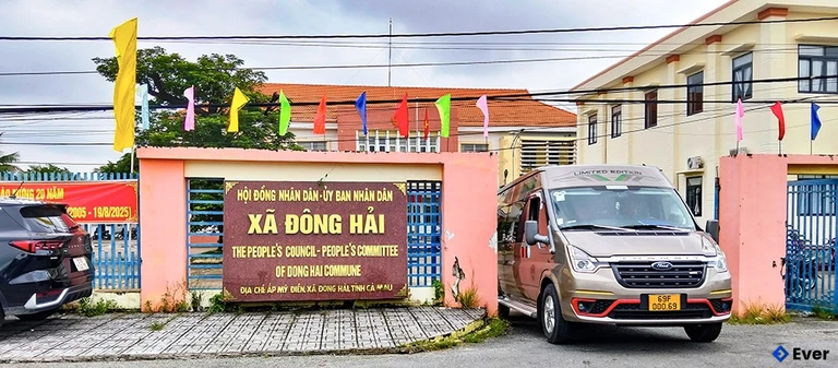 Địa chỉ HĐND - UBND xã Đông Hải, tỉnh Cà Mau