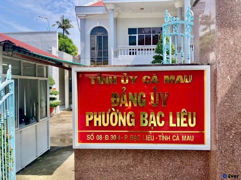 Địa chỉ trụ sở hành chính phường Bạc Liêu