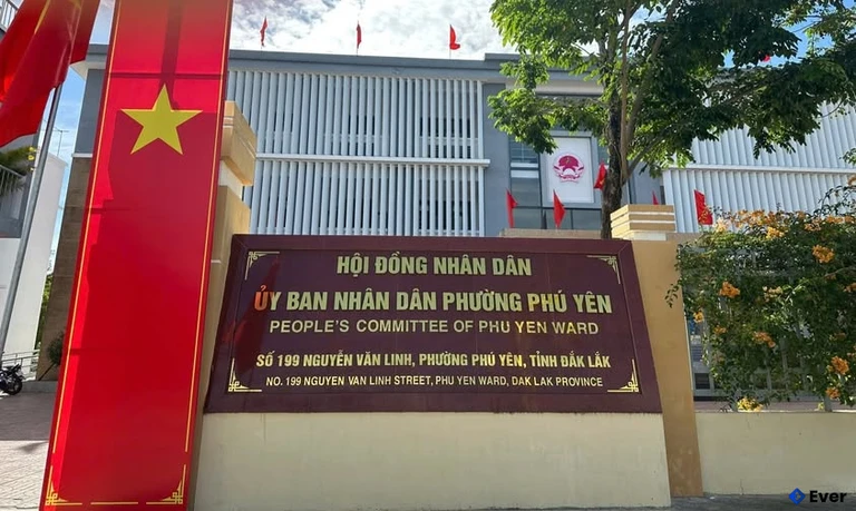 Địa chỉ trụ sở hành chính phường Phú Yên