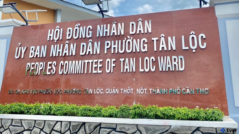 Địa chỉ trụ sở hành chính phường Tân Lộc