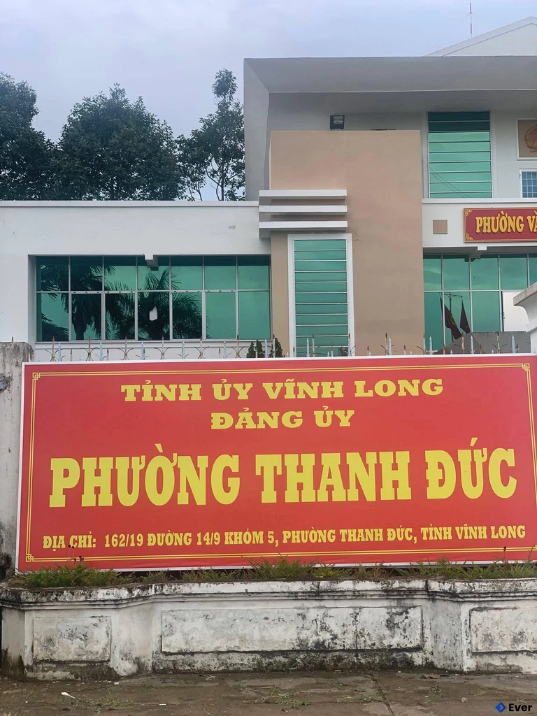 Địa chỉ trụ sở hành chính phường Thanh Đức