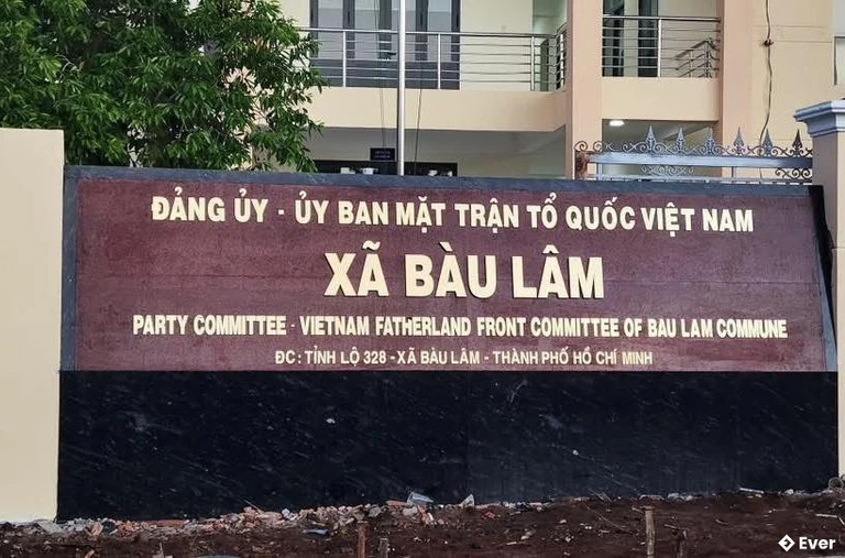 Địa chỉ trụ sở hành chính xã Bàu Lâm sau sáp nhập