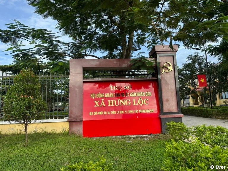 Địa chỉ trụ sở hành chính xã Hưng Lộc