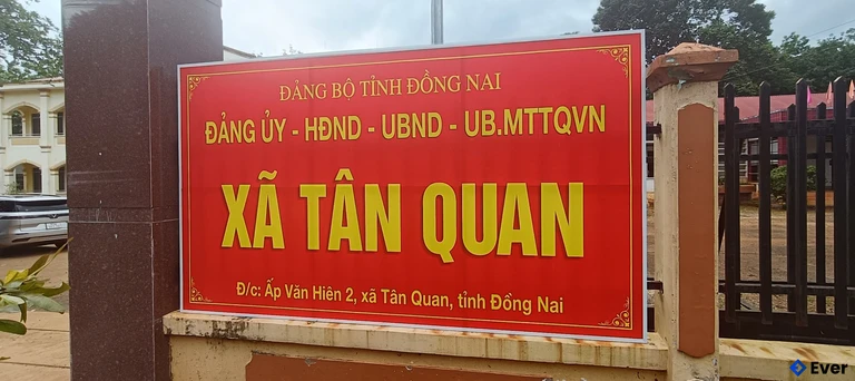 Địa chỉ trụ sở hành chính xã Tân Quan