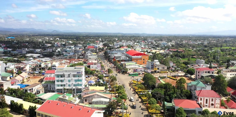 Diện mạo khi vực trung tâm xã Ea Kar sau sáp nhập