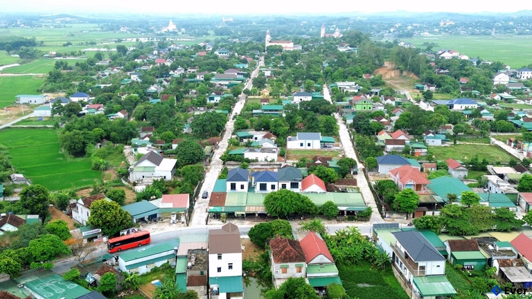 Diện mạo nông thông mới tại xã Văn Kiểu, tỉnh Nghệ An