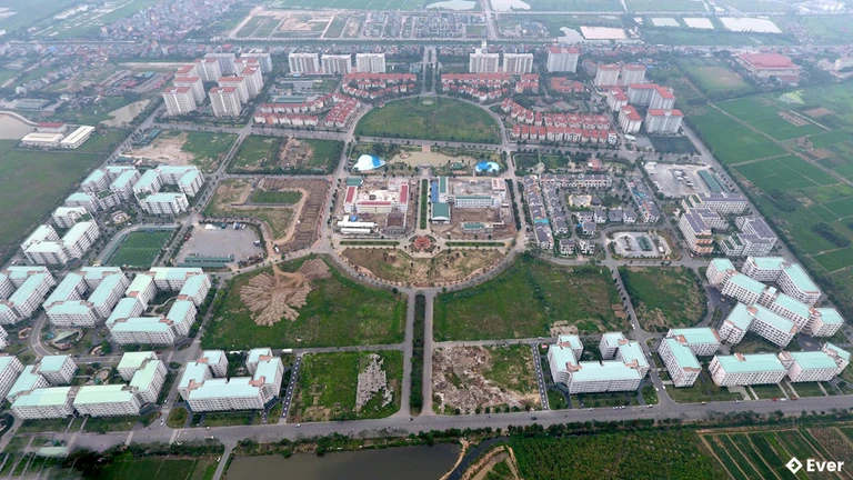 Diện mạo quy hoạch khu dân cư mới Văn Xá