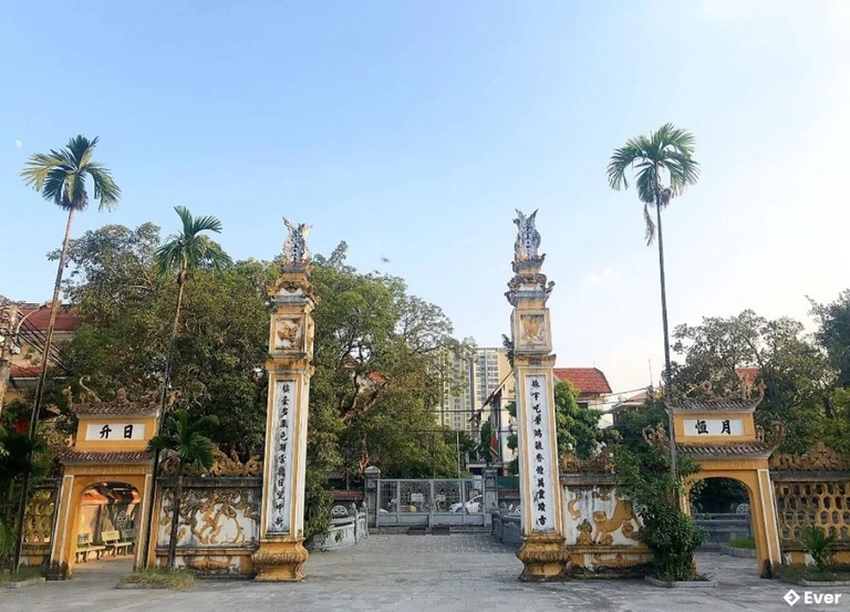 Đình Hạ Yên Quyết - Di tích gắn liền với lịch sử thuộc phường Yên Hòa