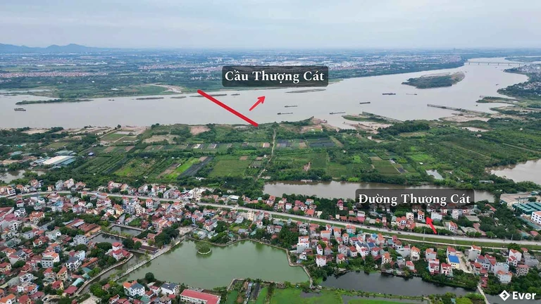 Dự án cầu Thượng Cát trong khu vực phường Thượng Cát, Hà Nội