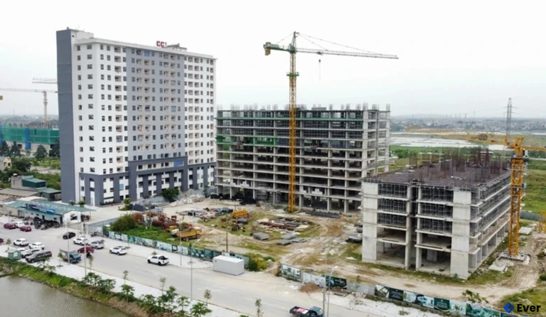 Dự án nhà ở xã hội phường Quảng Thành (nay là phường Quảng Phú) đang được đẩy nhanh tiến độ