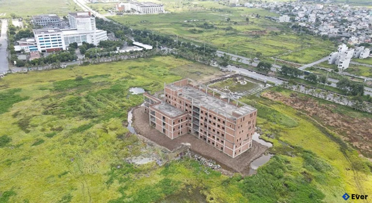 Dự án xây dựng Bệnh viện Đa khoa Thái Bình, thuộc địa phận phường Trần Lãm