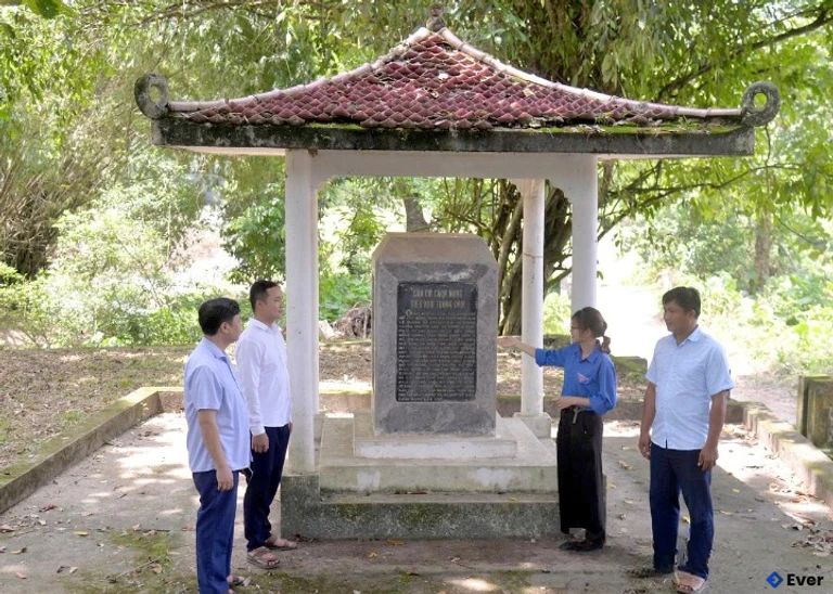 Giáo dục truyền thống cách mạng tại khu di tích Tiểu khu Trọng Con luôn được xã Bằng Hành chú trọng