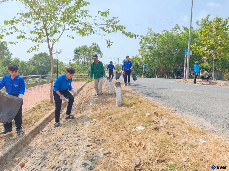 Hạ tầng giao thông tại xã Đông Thành được chú trọng đầu tư