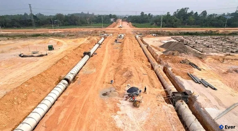 Hạ tầng Khu công nghiệp SHI IP Tam Dương từng bước hoàn thiện