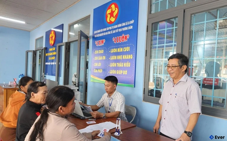 Hoạt động giải quyết thủ tục hành chính tại xã Ea Knốp