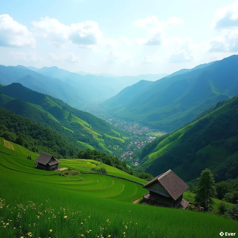 Khám phá vẻ đẹp hùng vĩ và yên bình của cảnh quan thiên nhiên xã Khâu Vai