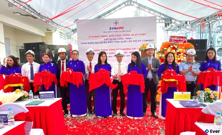 Khánh thành công trình đường dây 110kV Trạm cắt 220kV Phước An - Đồn Phó