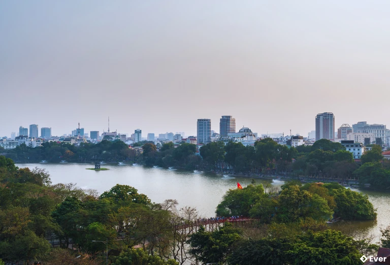 Không gian đô thị phường Hoàn Kiếm