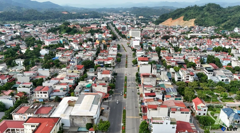 Không gian đô thị trung tâm phường Bắc Kạn