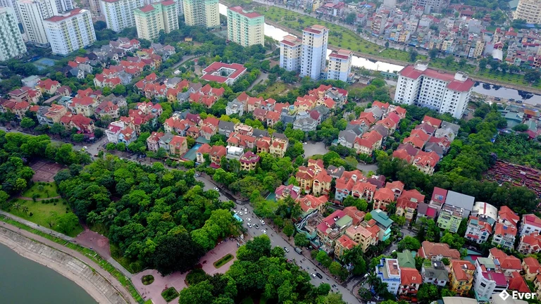 Không gian Khu đô thị Linh Đàm