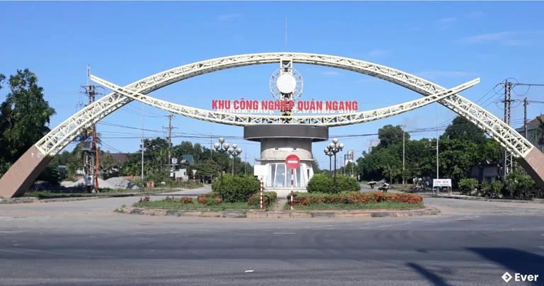 Khu Công nghiệp Quán Ngang được đầu tư hạ tầng ngày càng đồng bộ, hiện đại